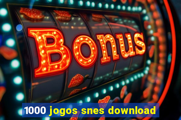 1000 jogos snes download